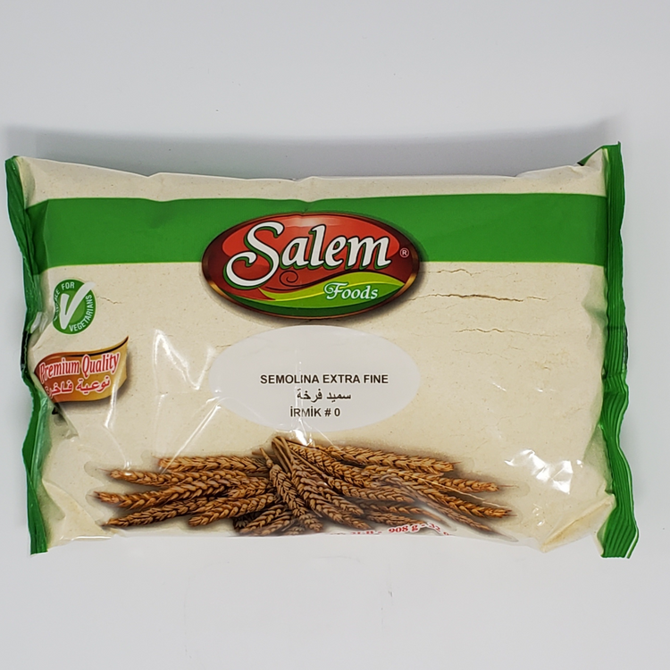 Salem Foods Samolina Extra fine #0 12 x 2 lb