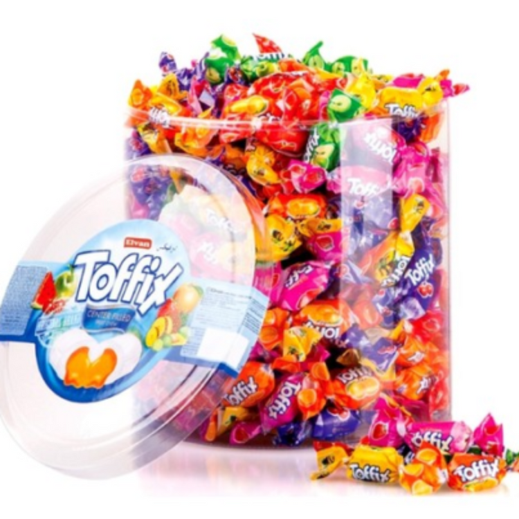 Toffix Soft Candy (Assorted) 8 X 1kg PVC