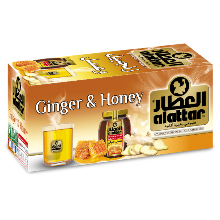 Alattar Ginger&Honey Herbals 20x12x30g tea bags