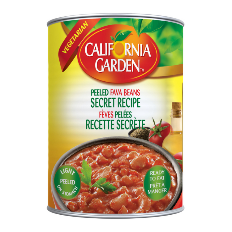 California Garden Fava Beans Peeled 24 x 450 gm Can