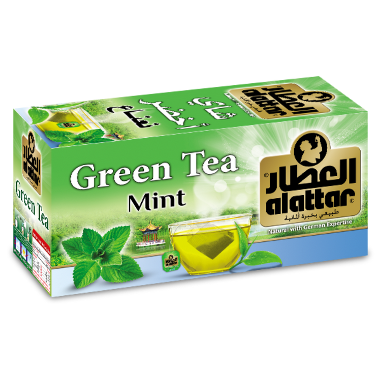 Alattar Green Tea with Mint Baladi Herbals 20x12x30g tea bags