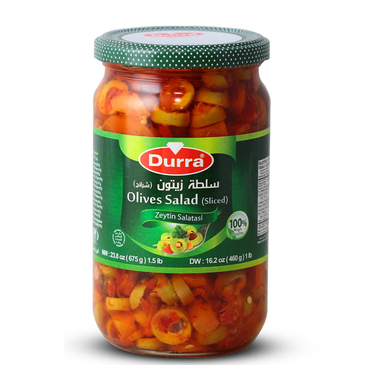 Durra Olives Salad 12x675 g Jar