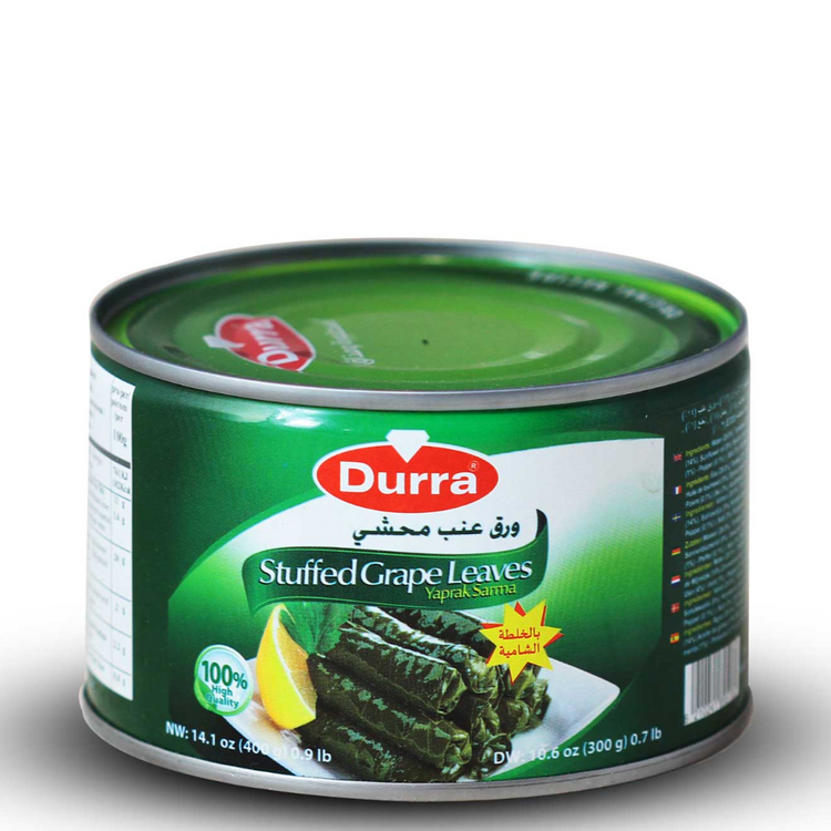 Durra Stuffed Vin Leaves 24x400 g Tin