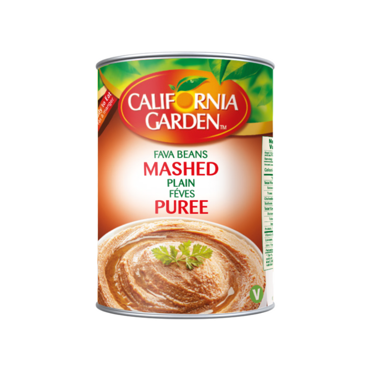 California Garden Fava Beans Mashed 24x454 g Can