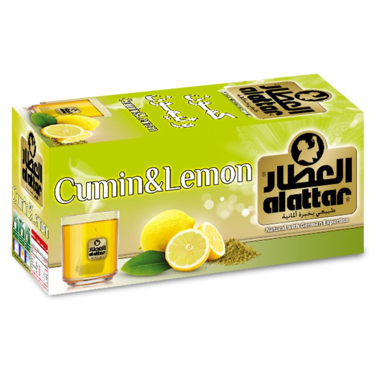 Alattar Cumin & Lemon Herbals 20x12x30g tea bags