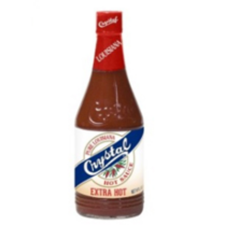Crystal Extra Hot Sauce 12x177 ml Btl