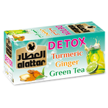 Alattar Detox Turmeric Ginger Green Tea 12x20x30 g teabags