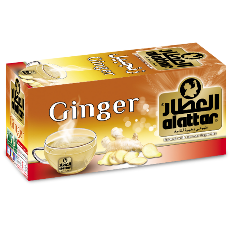 Alattar Ginger Herbals 20x12x30g tea bags