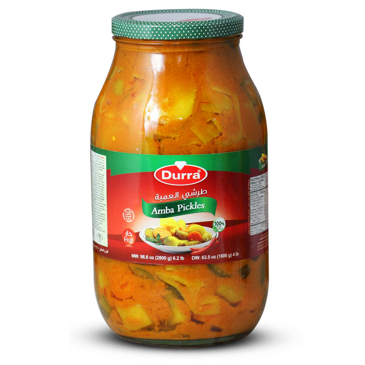 Durra Amba Pickled Spicy 6x1350 g Jar