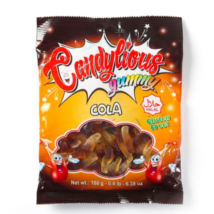 Candylious Gummy (Cola) 4x12x180 g Bag