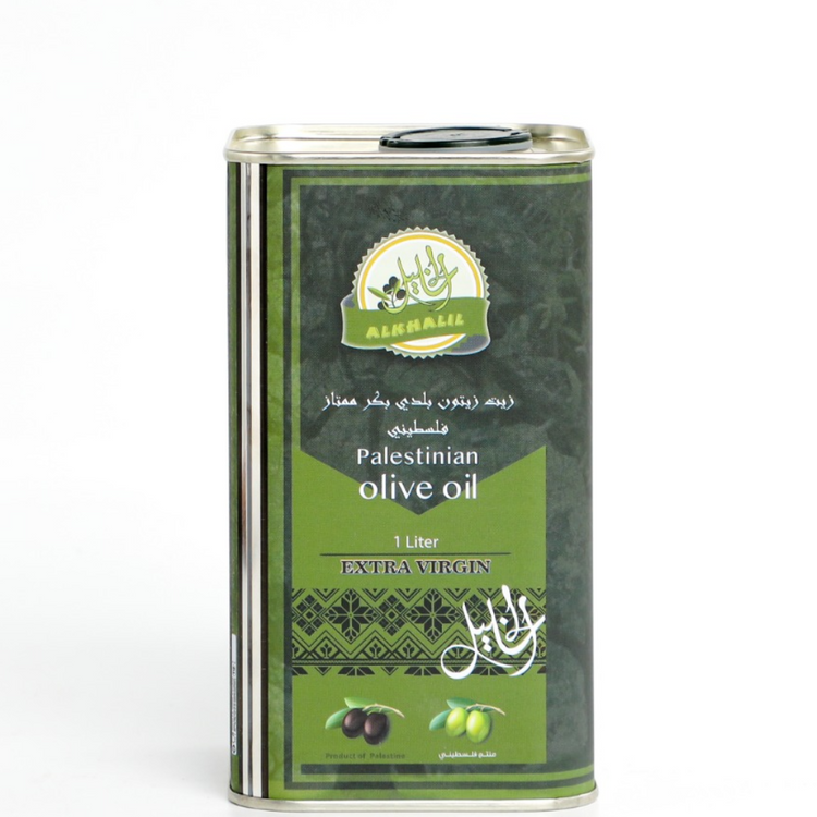 Alkhalil Palestine Extra Virgin Olive Oil 12 x1L Tin