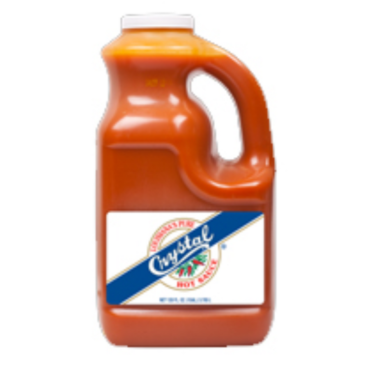 Crystal Hot Sauce 4x1 Gallon