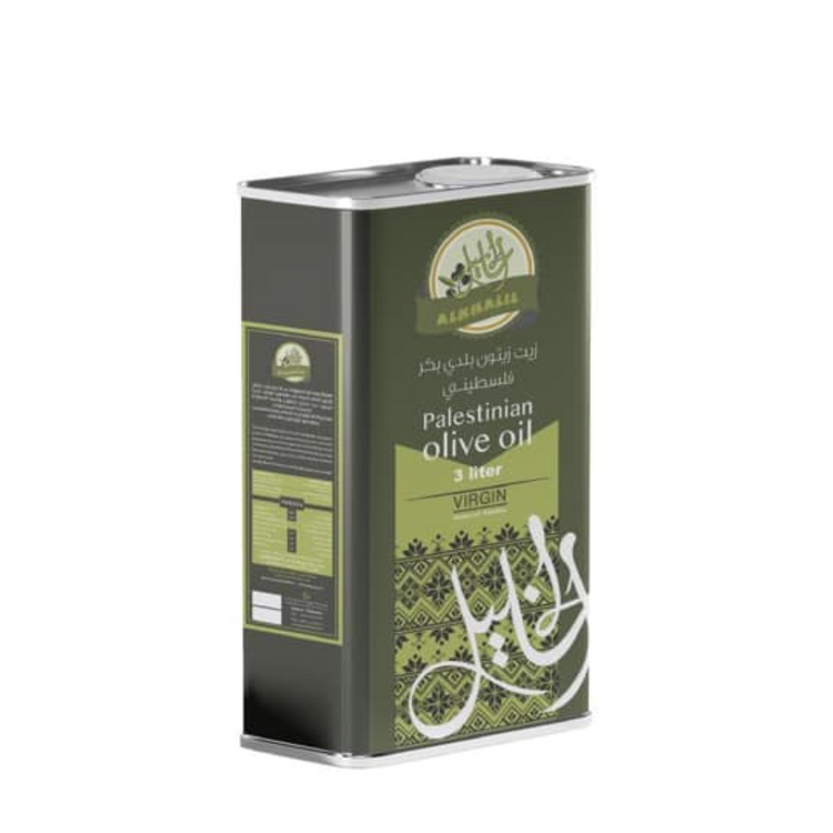 Alkhalil Palestine Extra Virgin Olive Oil 6 X3L Tin