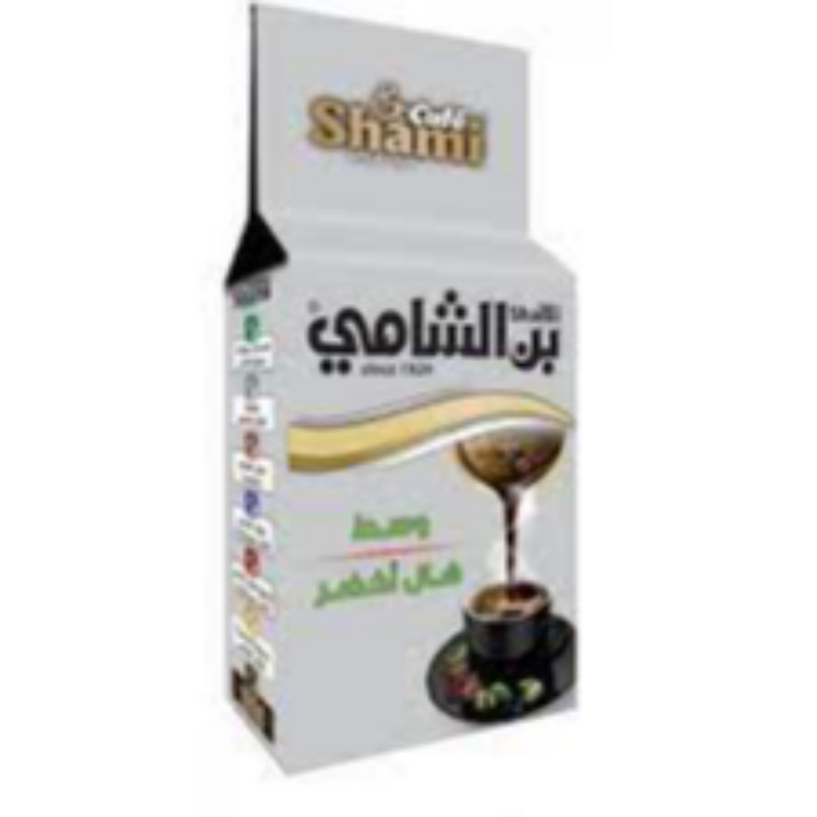 Alshami Coffee with Medium Green Card (Silver) 10x500 g