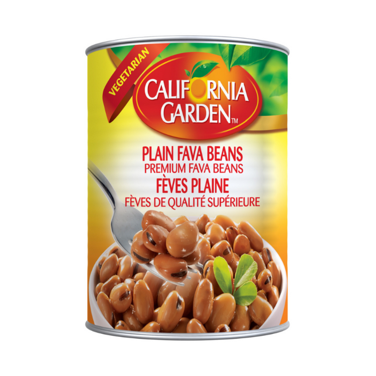 California Garden Fava Beans Regular 24x454 g Can
