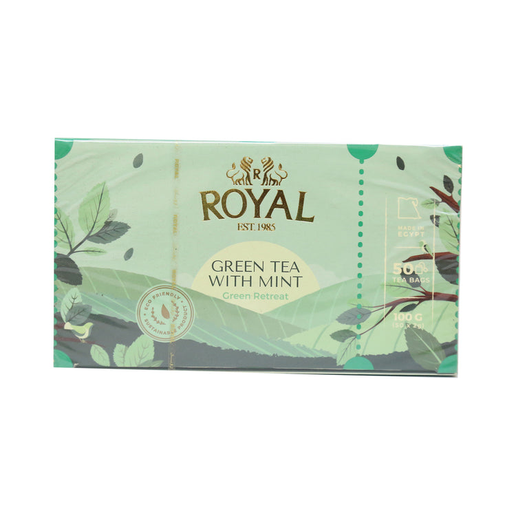 Royal herbs Green Tea with Mint