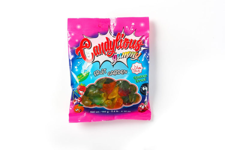 Candylious Gummy (Fruit Garden) 180g X 48 bags