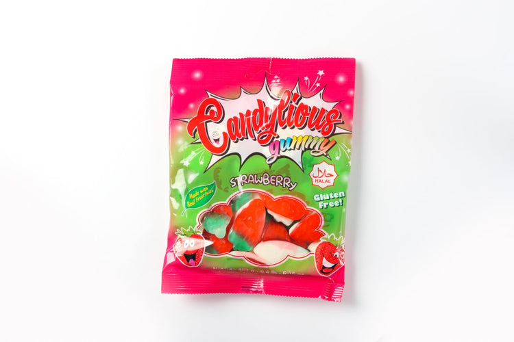 Candylious Gummy (Strawberry) 180g X 48 bags
