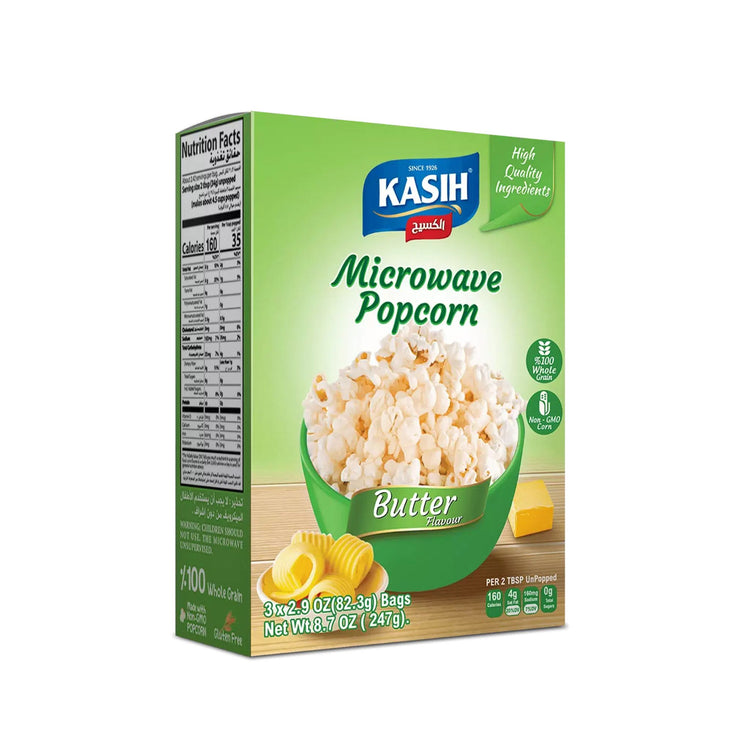 Al kasih Microwave Popcorn Butter 3x228g / 12 pack