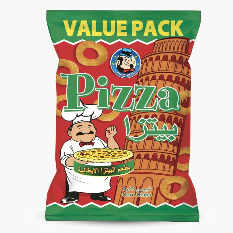 Mr. Chips Corn Pizza 15x20g x4 Cases