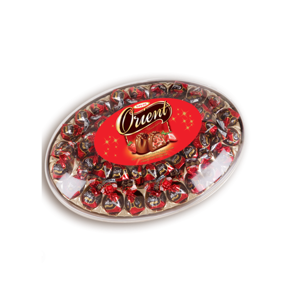 Orient Truffle Elips (Strawberry) Oval 500g X 6