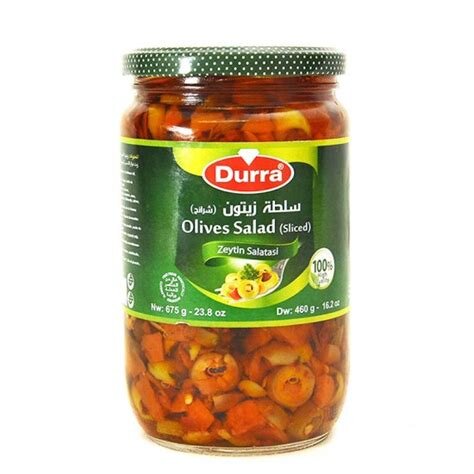 Durra Olives Salad 675g X 12 jars