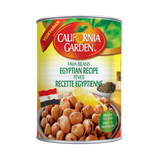 California Garden Fava Beans Egyptian Recipe 24 x 450 gm Can