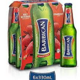 Barbican Strawberry 4x6x330 ML Btl