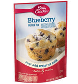 Imperfect Betty crocker blueberry muffin mix