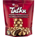 ETI Tutku two-color Chocolate and Plain Dough 180g X 18 bag