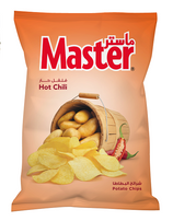 Master Potato Chips Hot & Spicy 42g X 50 bags