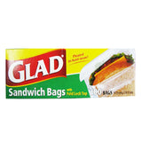 Glad Sandwich Bags With Fold Lock Top (100 Bags)