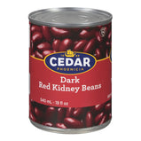 cedar dark red kidney beans 540ml