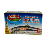 Salem Moroccan Sardines in sunflower 120g X 50 can