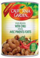 California Garden Fava Beans with Chilli 454g X 24