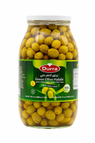 Durra Green Olives Halabi 2800g X 4 Jars