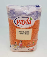 Yayla red lentils 1kg